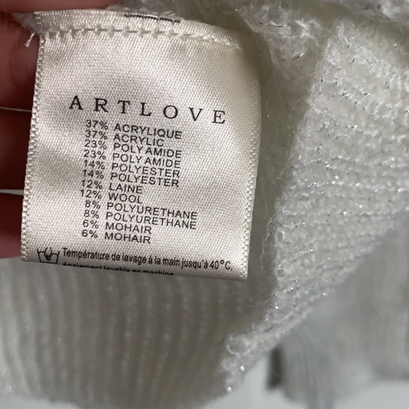 ArtLove Paris V Neck Sweater - Picture 5 of 5